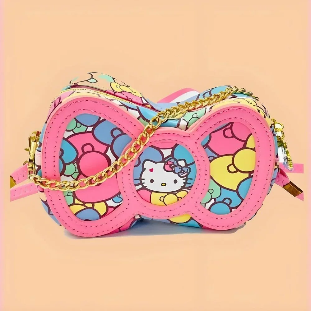 Sanrio Hello Kitty Bow Crossbody Bag NWT - Picture 1 of 4